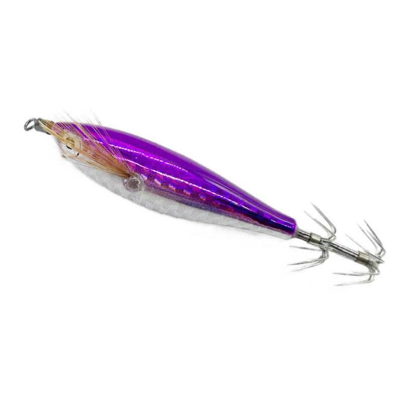 CheeryWood ABS Shrimp Lure Floating Squid Hook Egi Jigging Octopus Cuttlefish Bait Ocean Boat Fishing Sea Fishing – Hard Lure – view 4