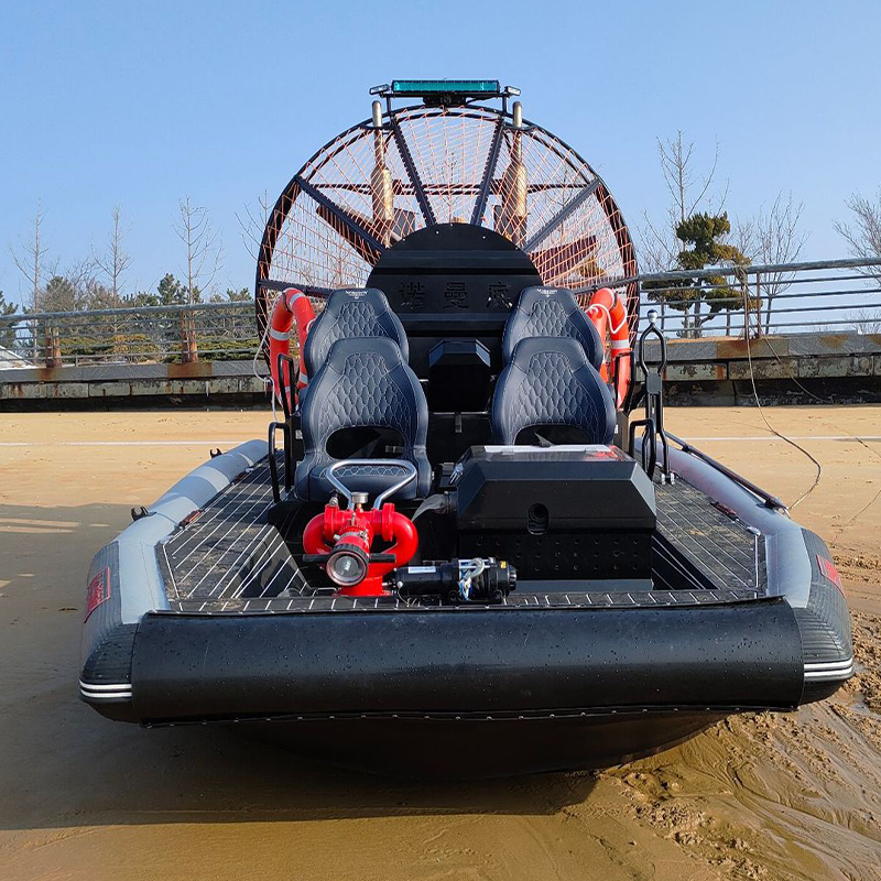 CHEERY Inboard Engine Work Boat Soft-bottom Hovercraft Amphibious Multi-purpose Emergency Rescue Vessel 0.8T Load Capacity – Boats & Ships – view 5