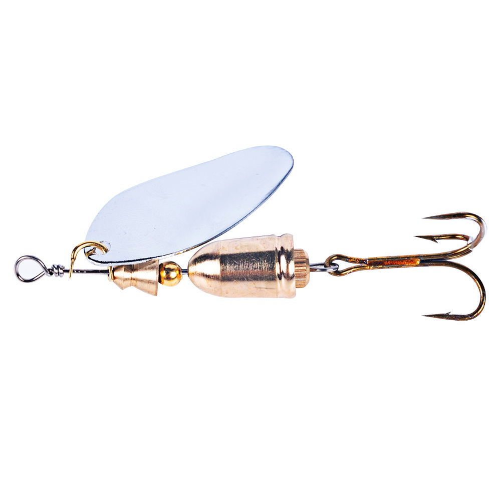 CHEERY Wholesale SP136 7cm 8.9g Printed Artificial Metal Spinner Baits Spoon Fishing Lures for Saltwater & Float Fishing – Spoon & Spinner – view 2