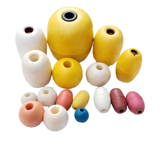 CHEERY PVC Hard Tail Floating Moving Float TF-17 Middle Foam Ball for Sea Fishing Gill Net Trawl Net – Fishing Float – view 3