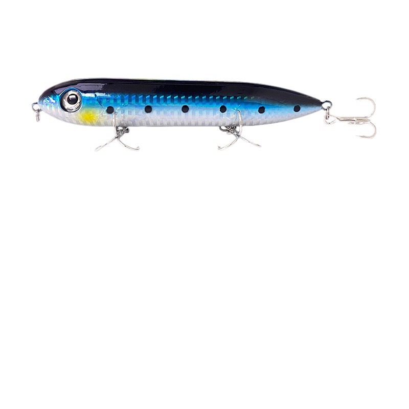 Lure 125mm/26g Stainless Steel Floating Pencil Bait 'Son Water Surface' for Sea Bass Largemouth Bass Sea/Freshwater Use New – Pencil – view 5