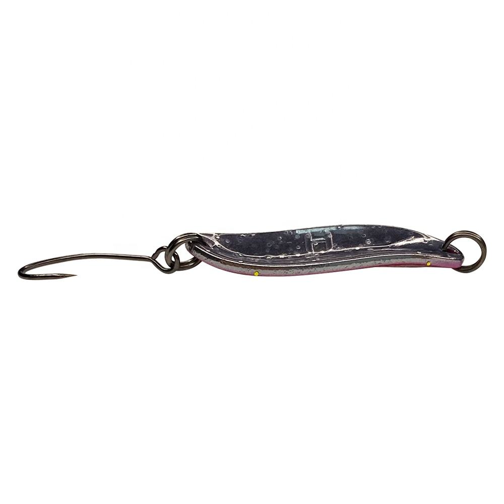 Cheery 5.3cm 3.7g Metal Artificial Hard Bait Spoon Lure for Pike Freshwater Fish Ocean Boat Fishing & Lake Use – Spoon & Spinner – view 4