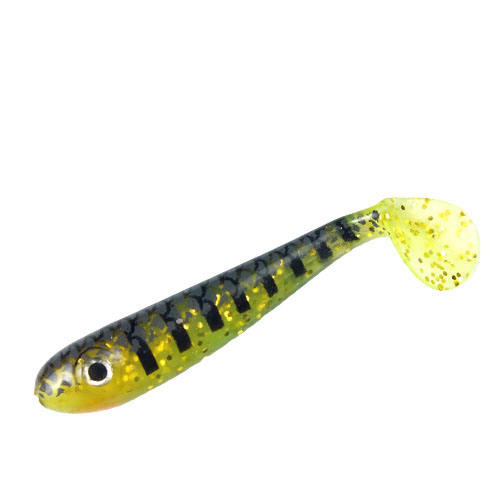 CHEERY 7g 3.5" Japan Holographic Paddle Swim Baits Hollow Paint Fishing Soft Lures ABS River Wholesale – Worms & Grubs – view 5