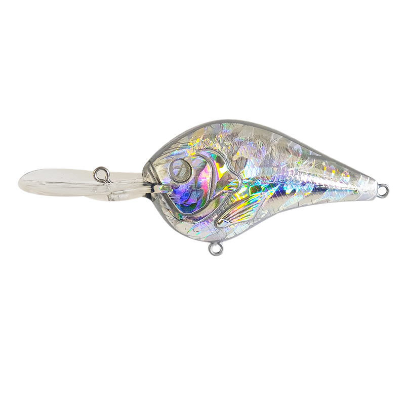 CHEERY Hot Selling 9.5cm 10g Unpainted Blank Lure Body, Laser Gold Foil Long Lip Crankbait Blank for Export – Crankbait – view 1