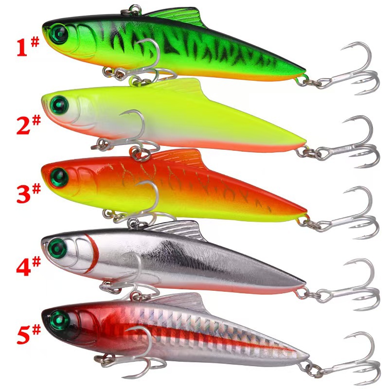 CHEERY 8.5cm 21g Full Water Column Vibration Lure, Bionic Plastic Hard Fishing Tackle Cross-border – VIB – view 2