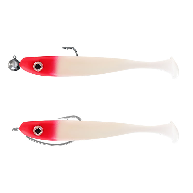 CHEERY PVC Soft T-Tail Fishing Lure-Sizes 7cm to 20cm 3g to 42g 9 Colors Bionic Design for Freshwater & Saltwater Use – Worms & Grubs – view 4