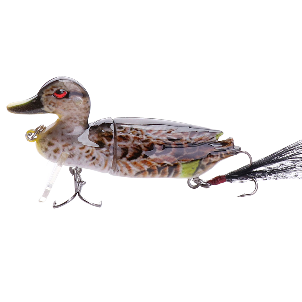 CHEERY 70mm 10g Top Water Duck Hard Minnows Segmented Swimbait Bass Fishing Lure Crank Bait Jointed Lures – Hard Lure – view 1