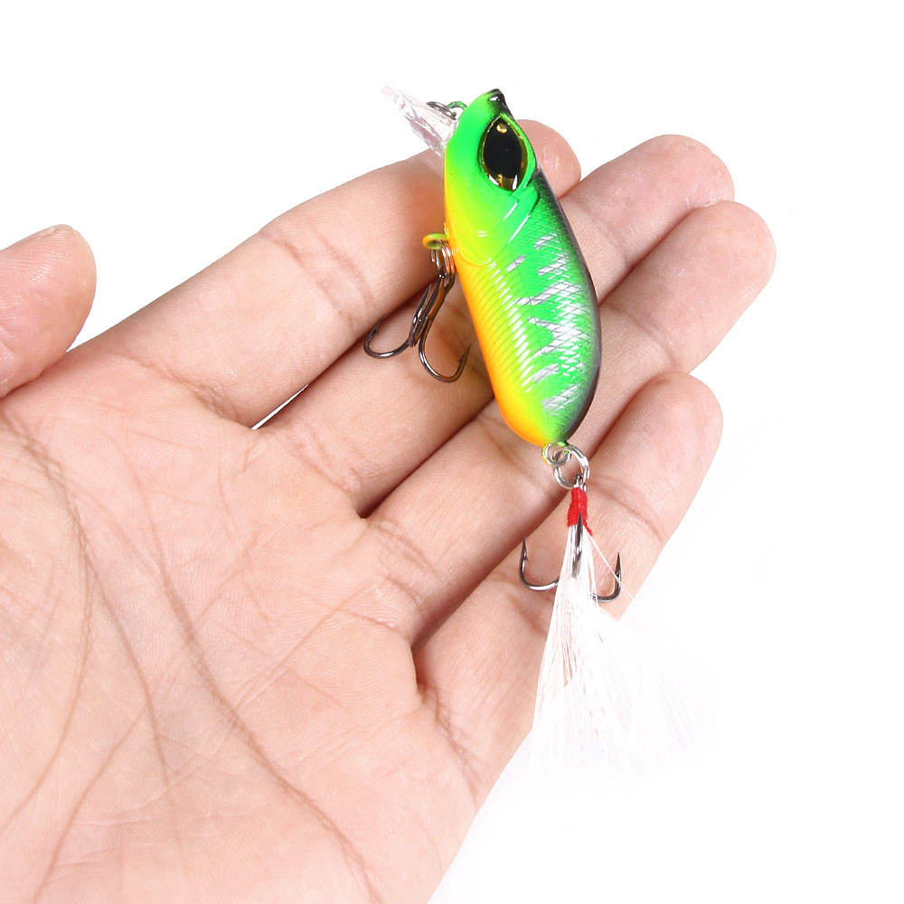 CHEERY 6 Colors 3D Vibration Metal Jigging Lures 55mm 7g-20g Bass Trout Marlin Saltwater Fishing Lures with Hooks – Hard Lure – view 5
