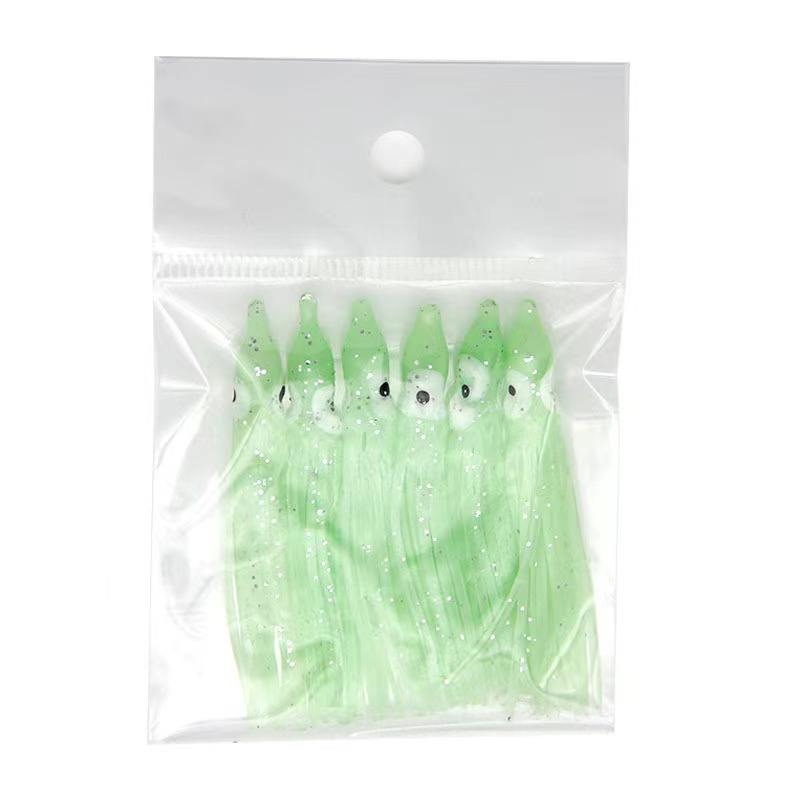 CHEERY Wholesale Colorful Mini Bionic Multi-tentacle Glow Octopus Lure, Saltwater Squid Fishing Bait – Soft Lure – view 4