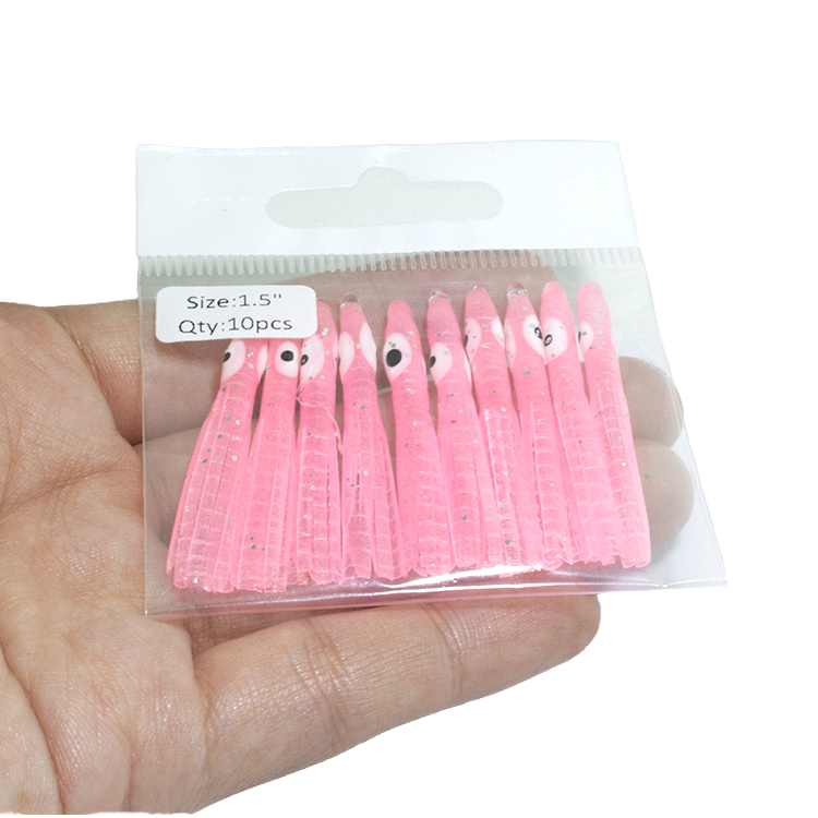 CHEERY Wholesale Colorful Mini Bionic Multi-tentacle Glow Octopus Lure, Saltwater Squid Fishing Bait – Soft Lure – view 1