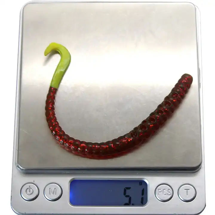 New Arrival Sinking Earthworm Stick Worm Soft Lure with Insert Worm Weight, Drop Shot Rig Bait for Pond Bass – Hard Lure – view 2
