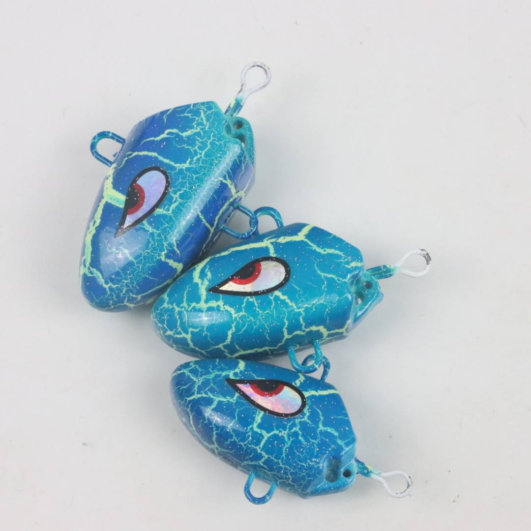 NEW 150g 200g 250g Luminous PVC Jig Squid Skirt Assist Hook Rig Jig Head Fishing Lure Jigging Rigs Ocean Boat Fishing Lake – Fishing Lure – view 2