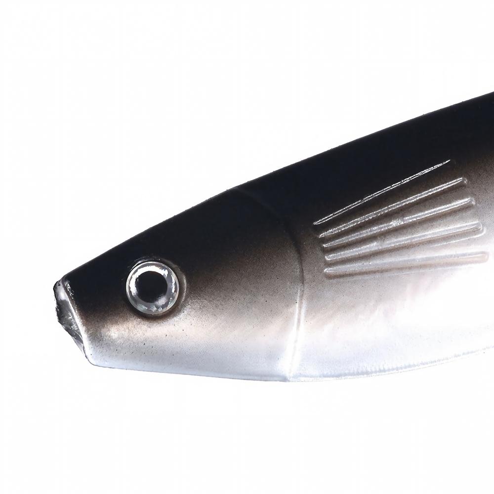 Cross-border Deep Sea Fishing 15cm 26g Large Mermaid Bionic T-tail Soft Fish Lure Saltwater Artificial Bait – Hard Lure – view 3