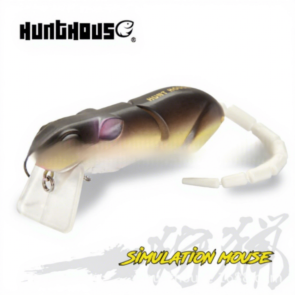 Lure Mino 3D Bionic Mouse Artificial Hard Bait Multi-Section 85mm 17g Ultra-Realistic Swim Action for Snakehead Bass – Hard Lure – view 5