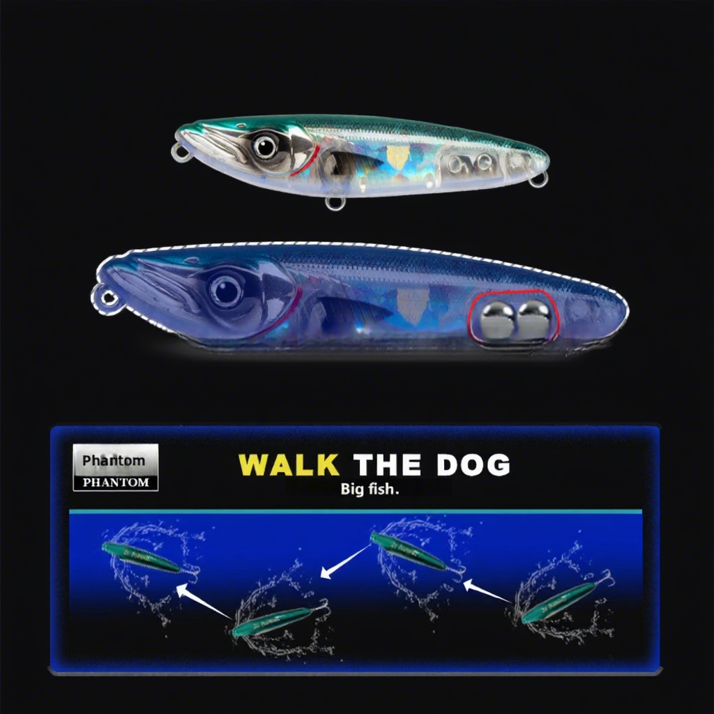 Small-Size High Quality Floating Artificial Hard Bait Pencil70mm 65gPerfect Freshwater Fishing Delivering – Hard Lure – view 2