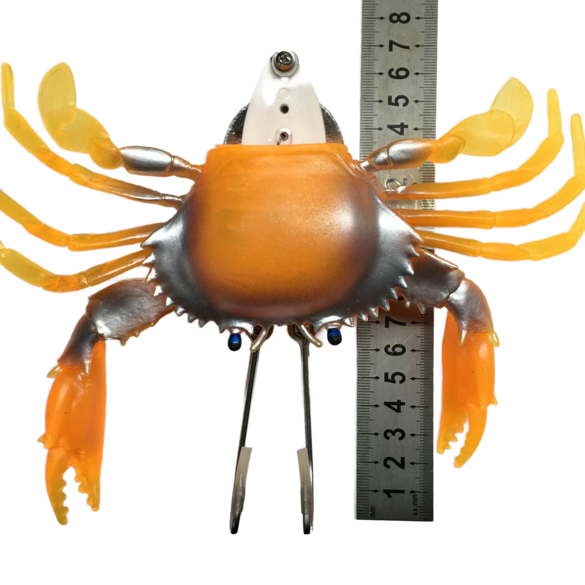 Customized PVC Crab Bait Artificial Seawater Fishing Lure Soft Baits for Stream Lake River & Boat Trolling Accessories – Soft Lure – view 1