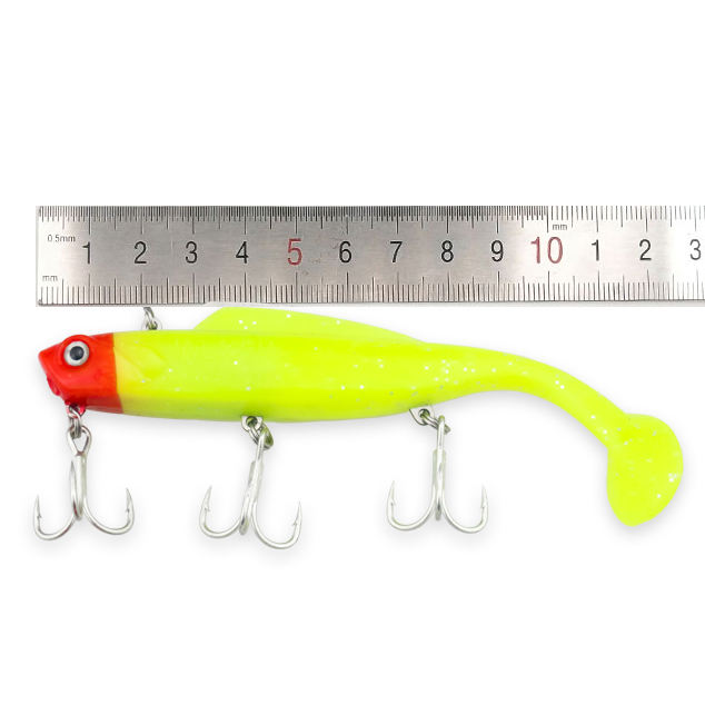 Wholesale 40g Soft Lure Artificial Hard Bait Lead Head Jig Floating Fishing Lure for Ocean Boat and River – Hard Lure – view 4