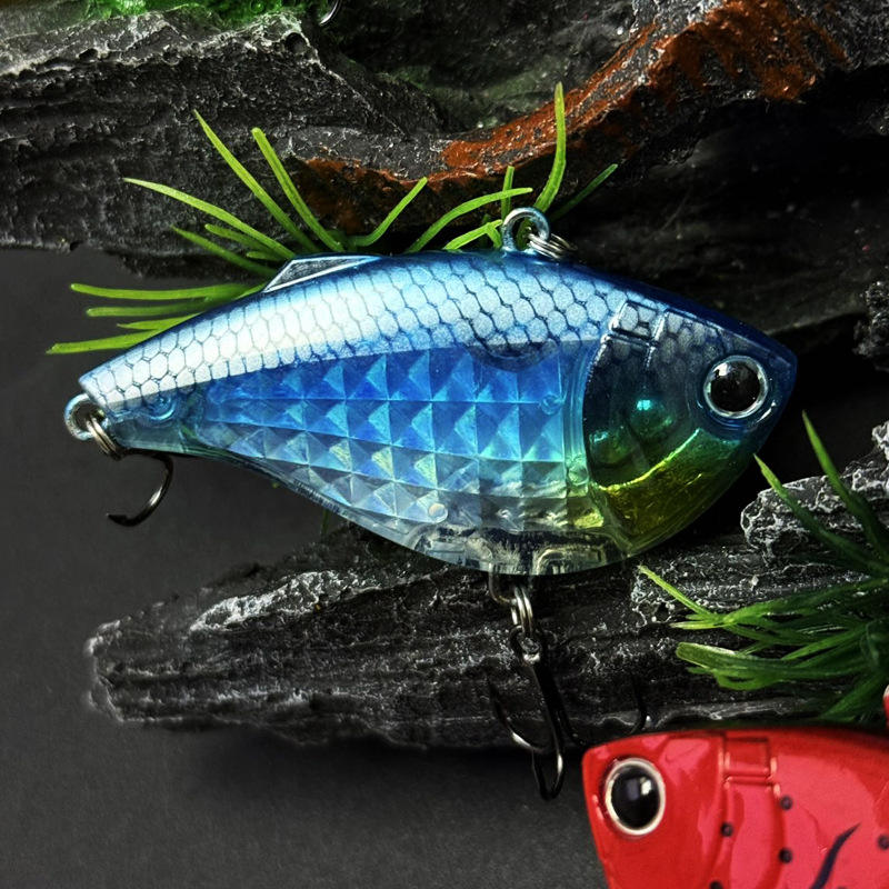 New VIB Lure 60mm 14.7g Vibrating Artificial Swimbait PVC/ABS Hard Plastic Crankbait Fishing Tackle for Bass Ocean Boat Fishing – Hard Lure – view 4