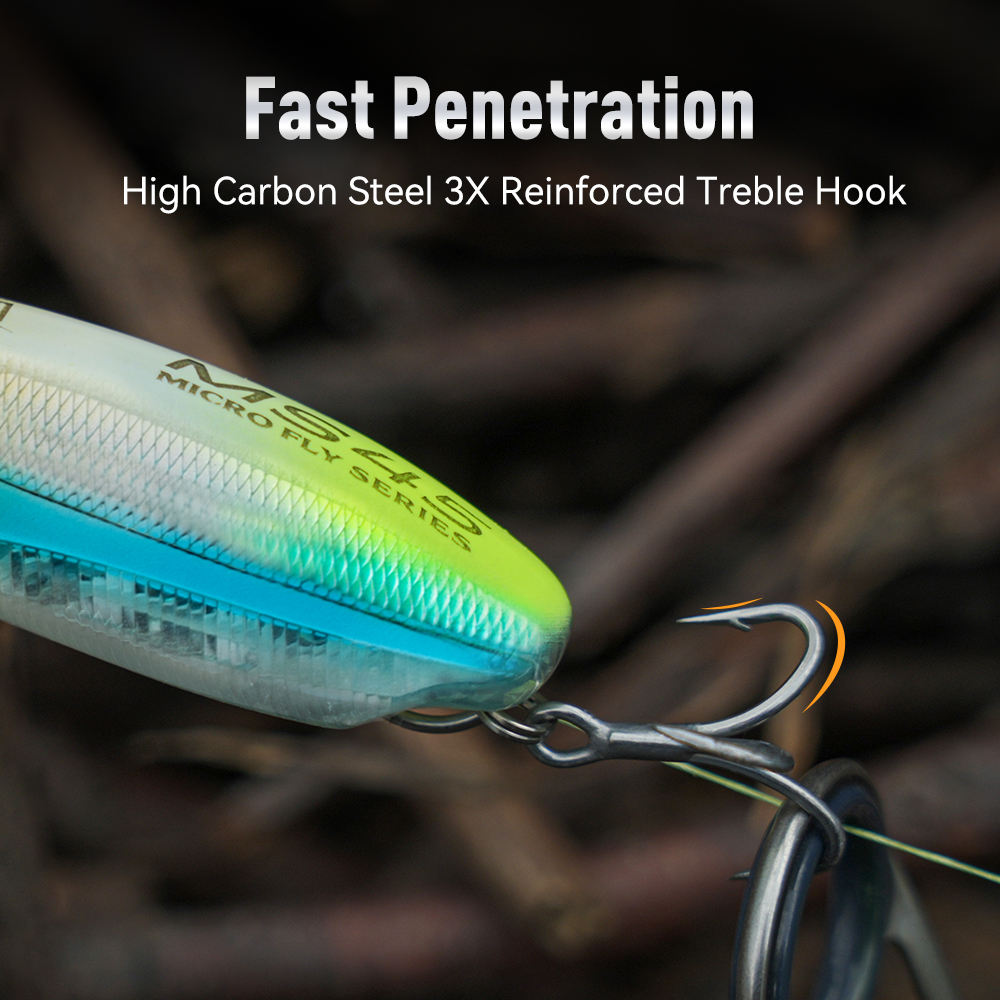 For Pike Crankbait Fishing Lure for Salmon Catfish Cod Marlin Carp & Perch-4.7g/6.2g/9.8g/12.2g ABS Topwater Bait – Crankbait – view 3