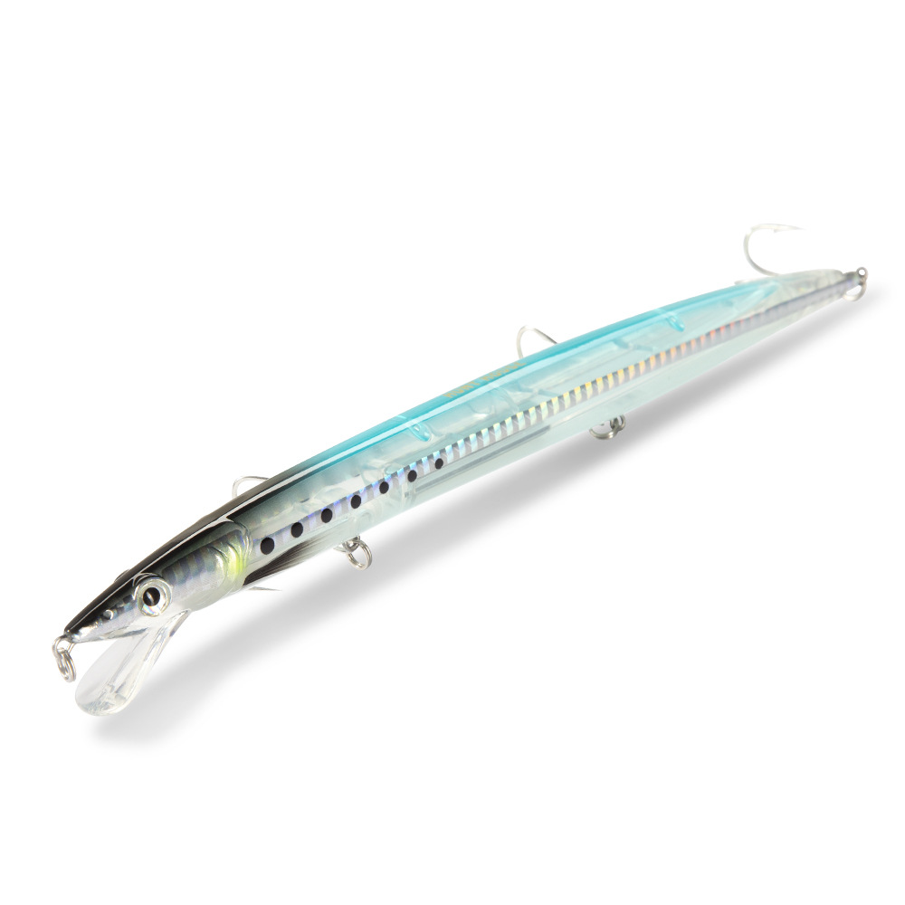Mino Floating Long-Cast ABS Crankbait 143/173/208mm for Bass & Marlin Sea Bass-Artificial Hard Bait Hookless Freshwater Sea Use – Hard Lure – view 1