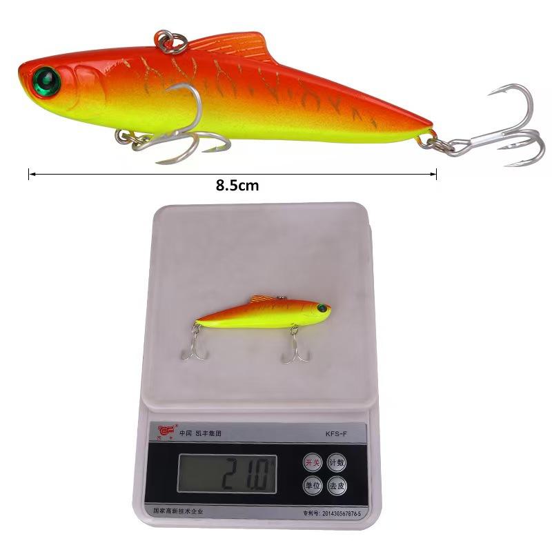 Artificial Hard Bait Lure Long-cast VIB Luminous Vibrating All-water-layer Retrieve Twitch-and-pause 85mm Saltwater Fish Salmon – Hard Lure – view 2