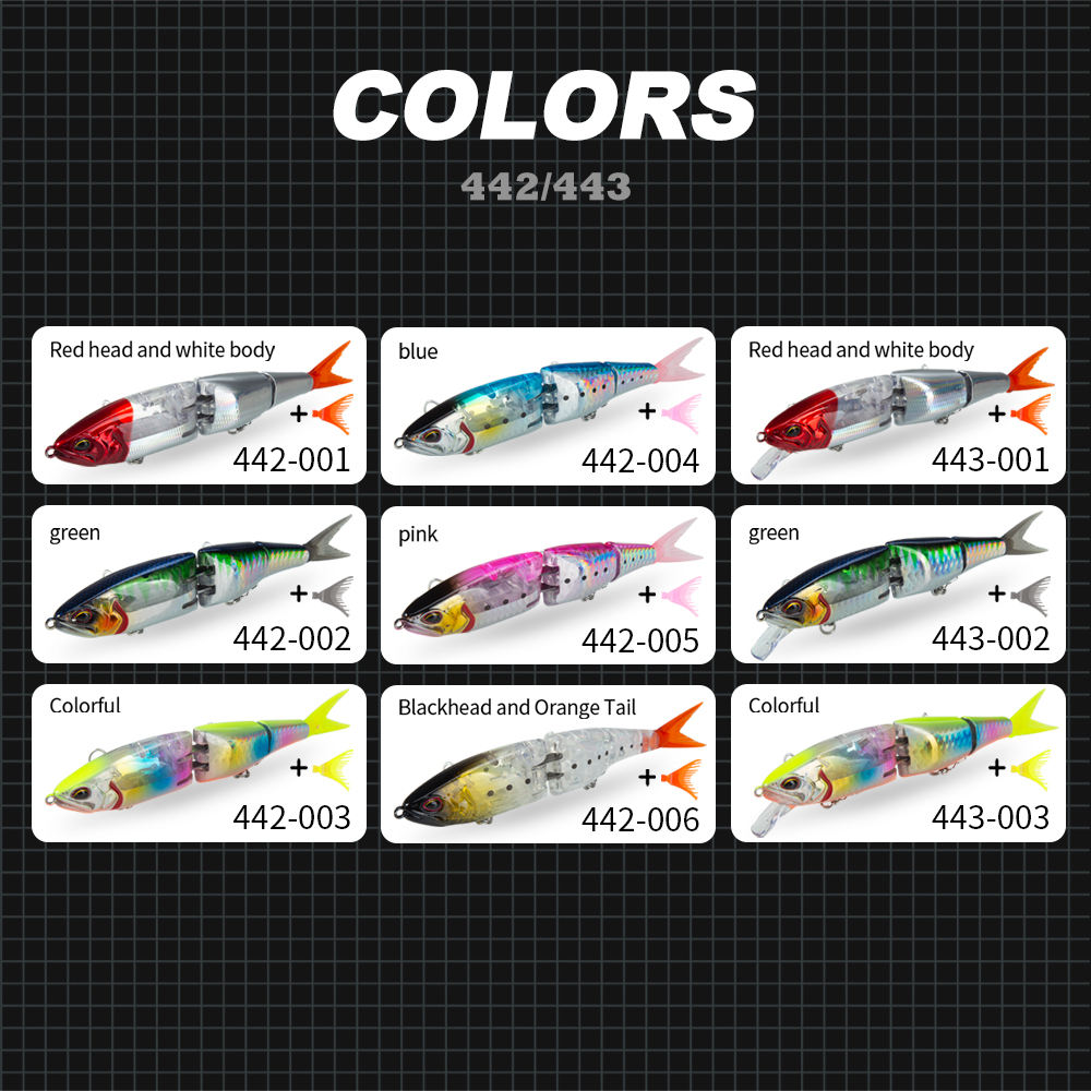 New Bass Saltwater Fish 15g Prey-Inspired Minnow Pencil Long-Cast Floating Multi-Joint Crankbait ABS Artificial Hard Bait Hooks – Hard Lure – view 3
