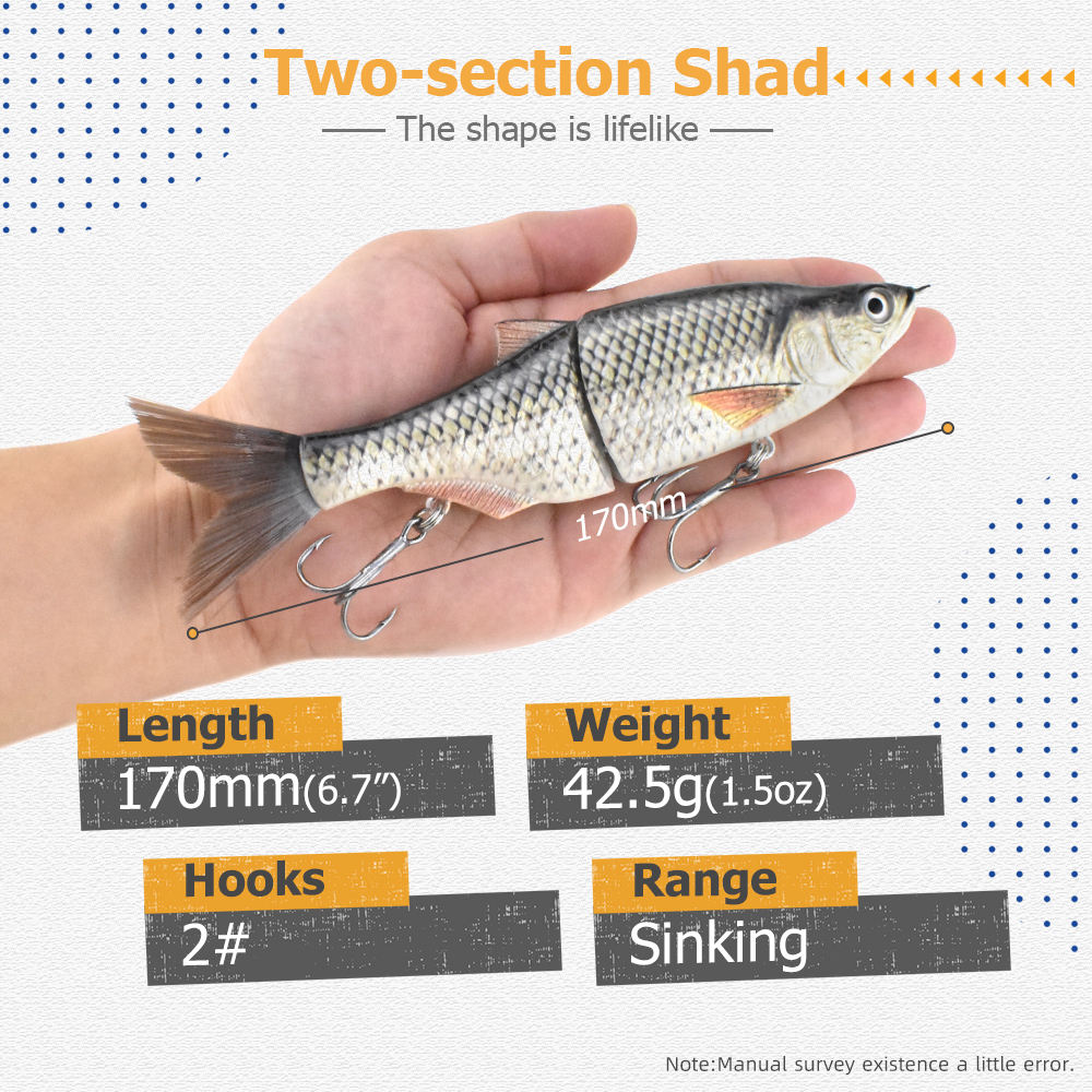 Cheery Sea Fishing Saltwater Fish Lifelike 3D Carved Scales Surface Simulation Bionic Artificial Hard Bait Lure Brown Marlin – Swimbait – view 2