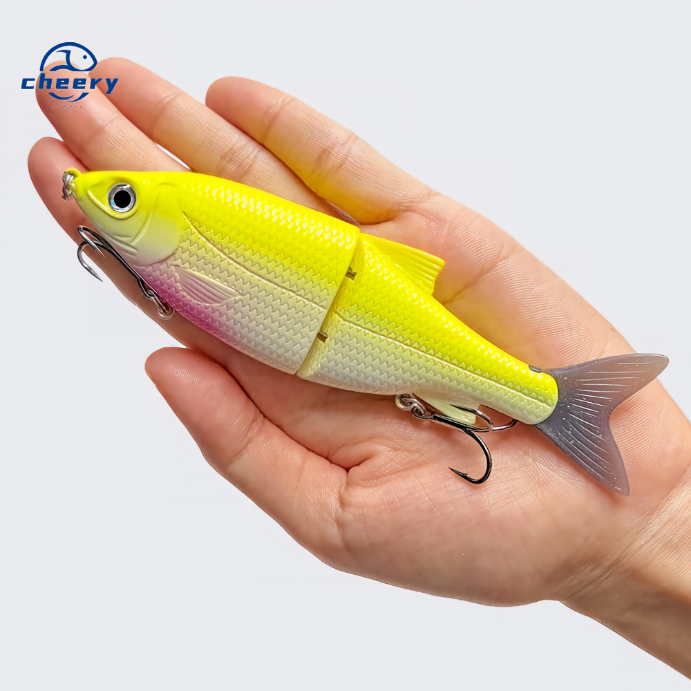 Cheery Lure Hot Selling Stainless Steel Artificial Hard Bait Sea Bass & Marlin 125cm/285g Multi-section Simulation Fishing Bait – Swimbait – view 1