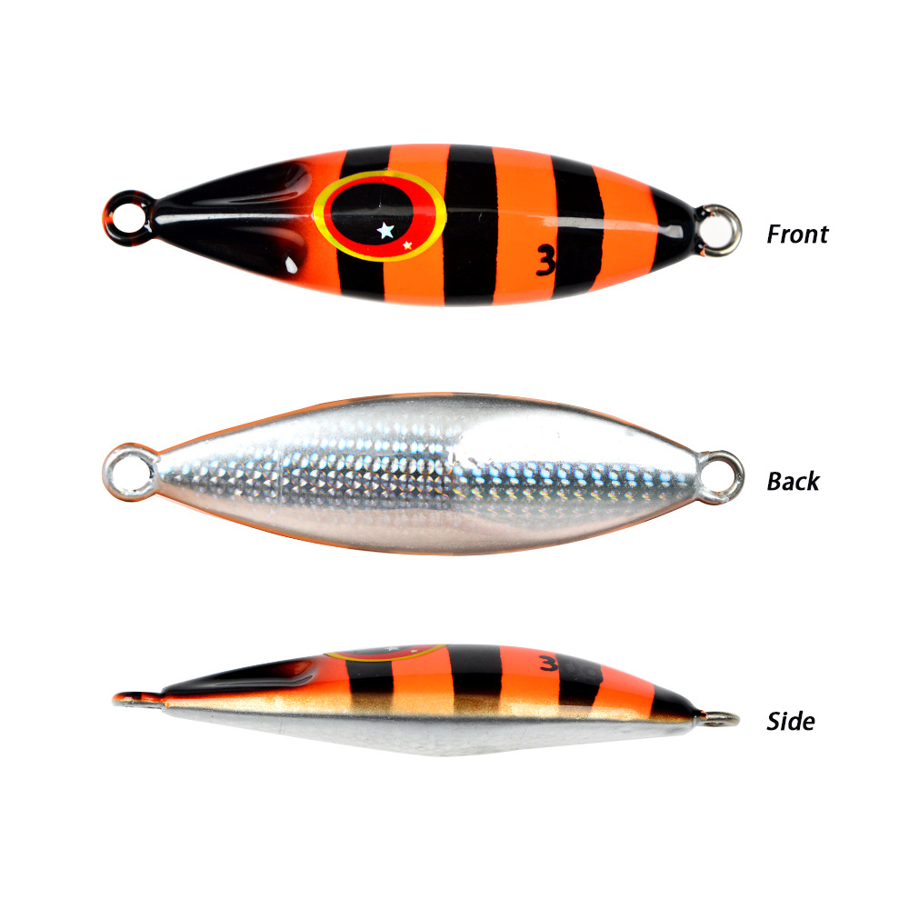 Cheery Deep Sea Slow Pitch Jig 20-120g Slow Sinking Baitcasting Jig Lure Offshore Sea Fishing Saltwater Fish Artificial Bait – Metal Jig – view 4