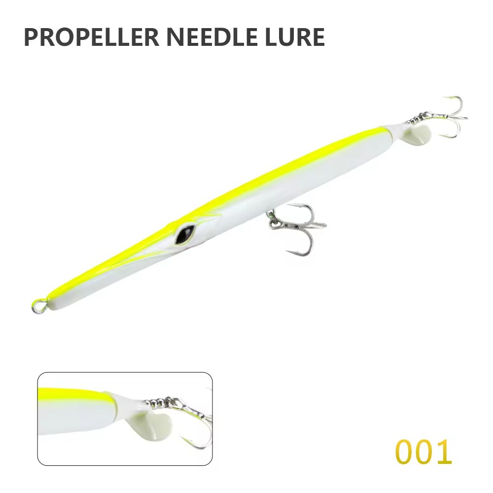 Extra-Long Surface Pencil Lure 225mm/40g Floating Intense Water Disturbance Attract Sea Bass Artificial Hard Bait Saltwater Fish · Original source photograph · specifications to confirm