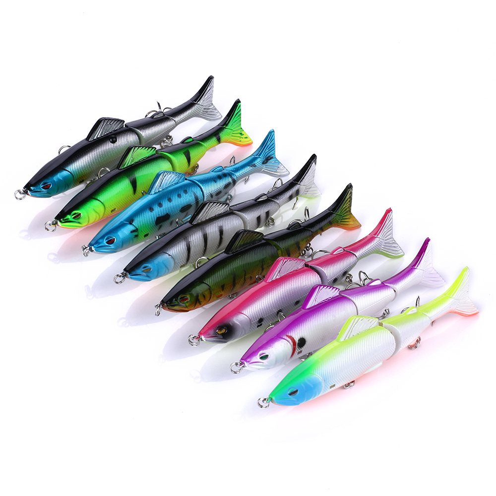 Hengjia Swimbait 12.5CM-17.7G Wholesale Swimbait Multi Jointed Lure Jerkbait Fishing Hard Glide Bait · Original source photograph · specifications to confirm