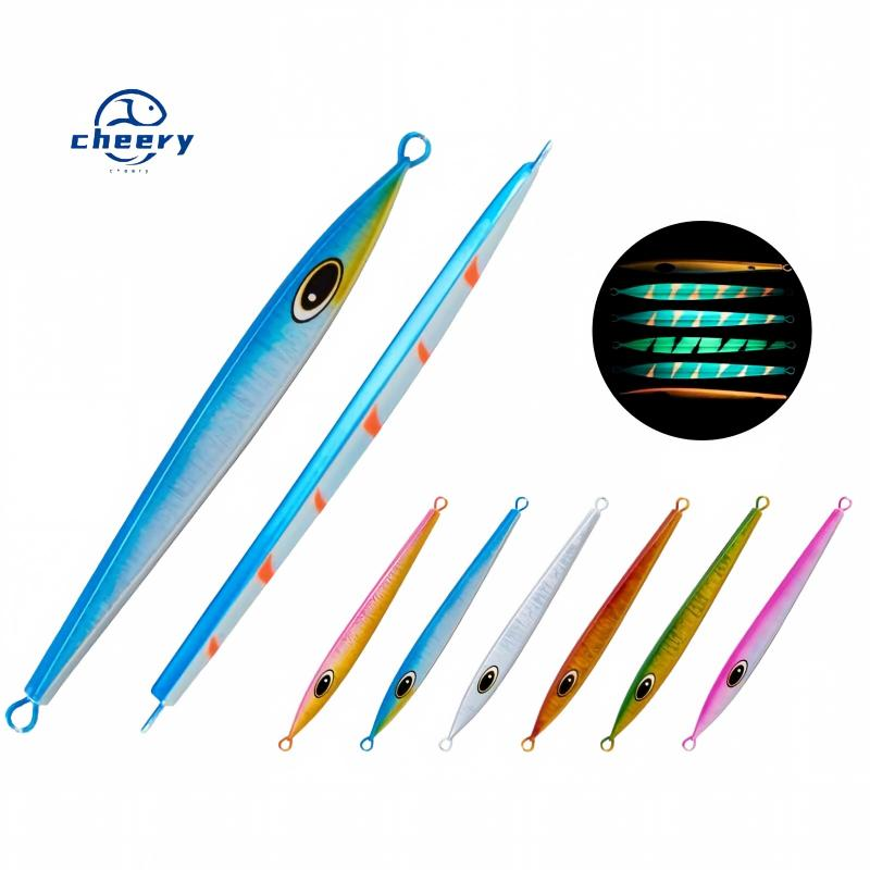 Cheery Glow-in-the-Dark Lure 130g-400g Artificial Hard Bait Boat Sea Fishing Saltwater Fish Slow-Jigging Triangle Diamond Shaped · Original source photograph · specifications to confirm