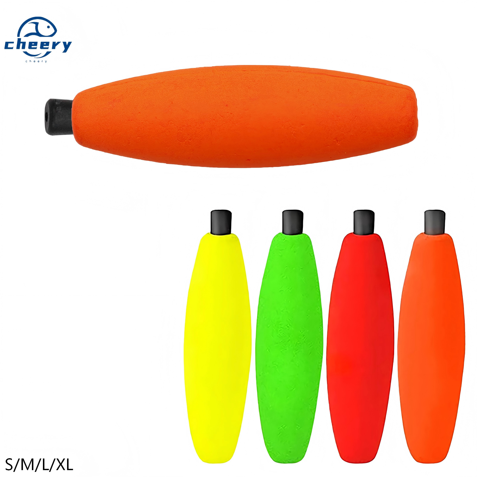 Cheery European American Style Buoy Multi-Color Long Casting Fishing Rod Equipment Cross-Border Sea Fishing Accessories EVA · Original source photograph · specifications to confirm