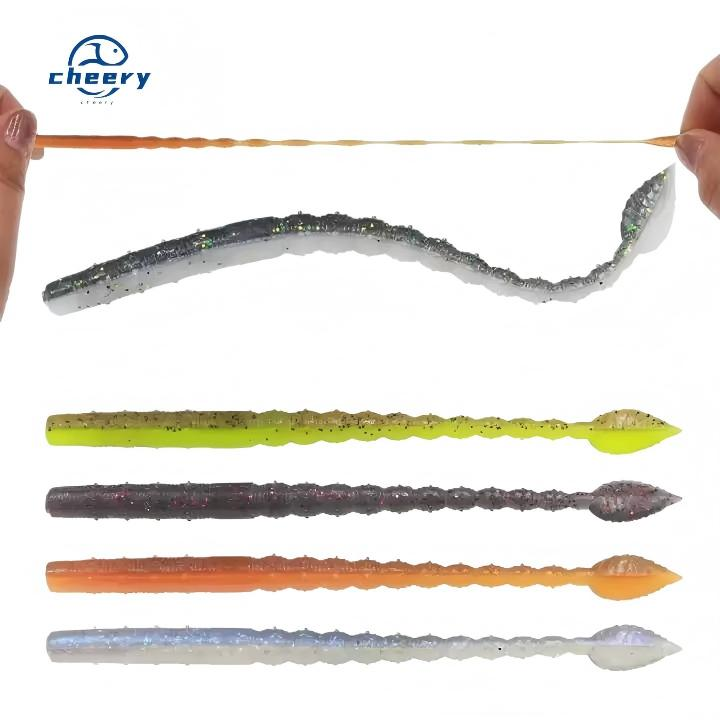 Cheery New 110mm/2.2G Senko Soft Plastic Bass Bait TPR Floating Soft Bait Worm Bait Artificial Silicone Bait · Original source photograph · specifications to confirm