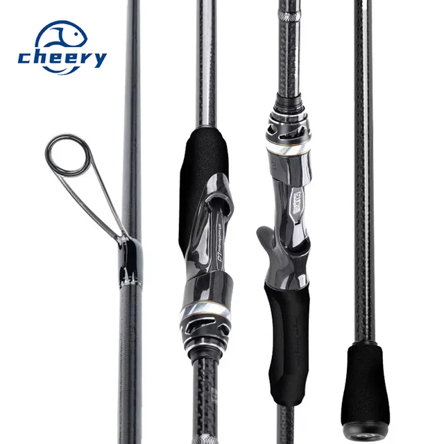 CHEERY Fishing Fan Player 2.0Ultra-long Throw Luya Rod M/MH Ultra-light Carbon Shore Throw Sea Bass Super Hard Tone Nitrogenized