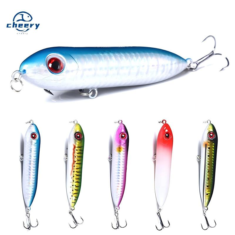 CHEERY Wholesale for Hengjia PE030 10cm 12g ABS Artificial Hard Baits Pencil Fishing Lures for Ocean Boat & Ice Fishing · Original source photograph · specifications to confirm