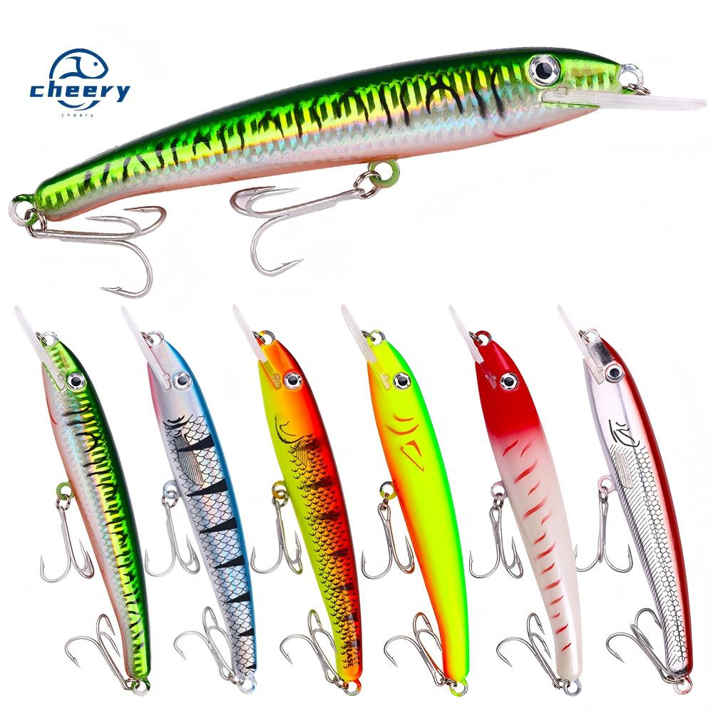 CHEERY Deep Diving Minnow Artificial Hard Bait Lure 30g 44g Sea Fishing Bionic Lure for Saltwater Fish Wholesale ABS · Original source photograph · specifications to confirm