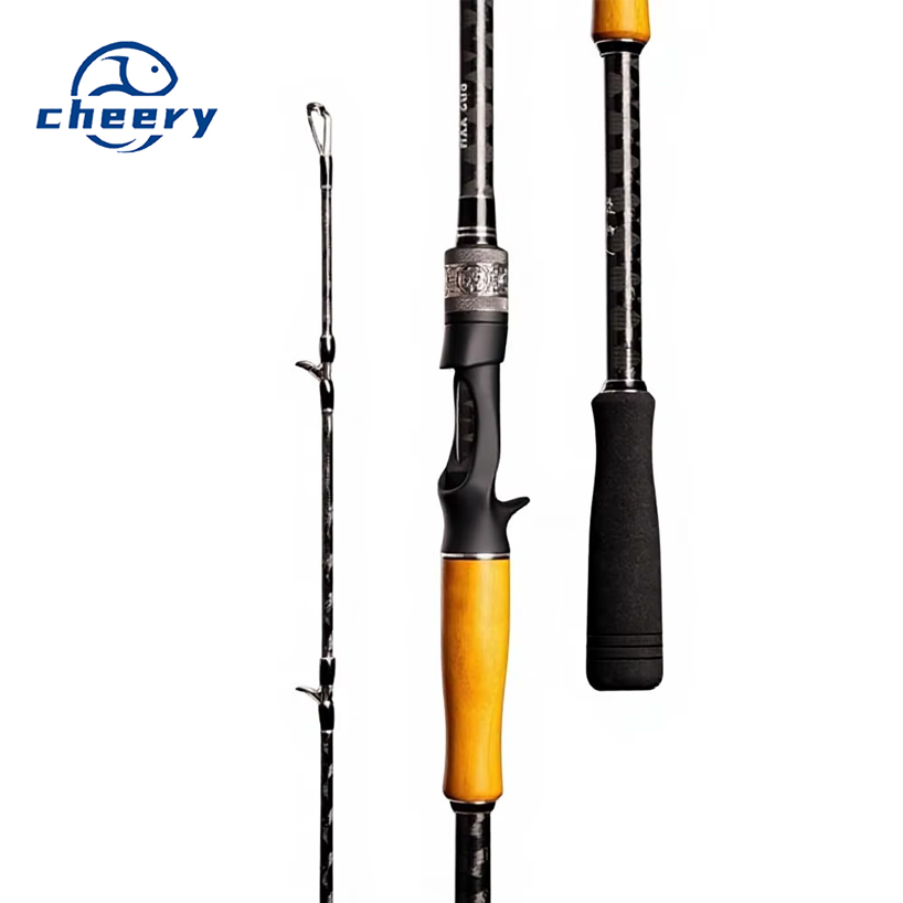 Ultra-light Hard Carbon Heavy lightning Rod 2-Piece 2.4m Remote Drop Wheel Full Set Luya Fishing Rod Set · Original source photograph · specifications to confirm