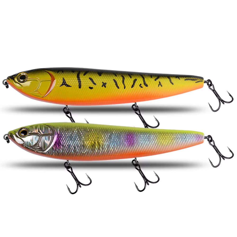 Factory Price Fishing Tackle Plastic Artificial Hard Bait Long-Cast Floating Pencil Lure Snakehead 155mm 42g Surface-Lying for · Original source photograph · specifications to confirm