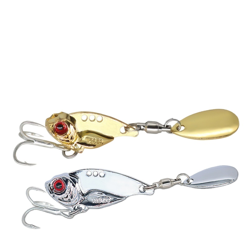 Le Xin Factory Direct Zinc Alloy Artificial Hard Bait VIB for Freshwater Fish Without Hooks · Original source photograph · specifications to confirm