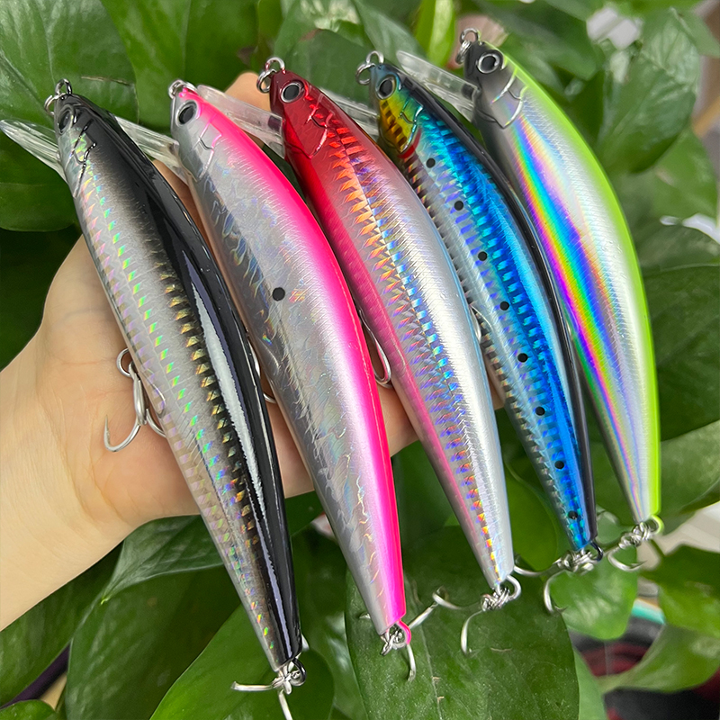 Seabass Lure 68g 140mm Sinking Heavy Minnow Fishing Lures Super Long Casting Hard Lures Winter Artificial Fishing Baits Wobblers · Original source photograph · specifications to confirm