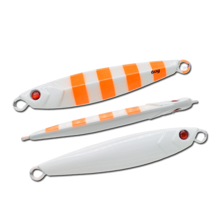 RUNTOO 40g 60g Slow Pitch Switch Jig Bionic Lead Bait Saltwater Jigging Lures Luminous Metal Jig · Original source photograph · specifications to confirm