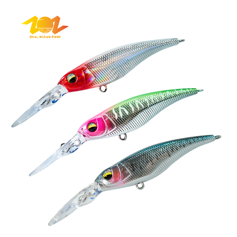 High Quality 60mm 4.2g Hard Bionic ABS Topwater Floating Minnow Lure for Freshwater Fish Trout Pike Bass-Printed Condition · Original source photograph · specifications to confirm