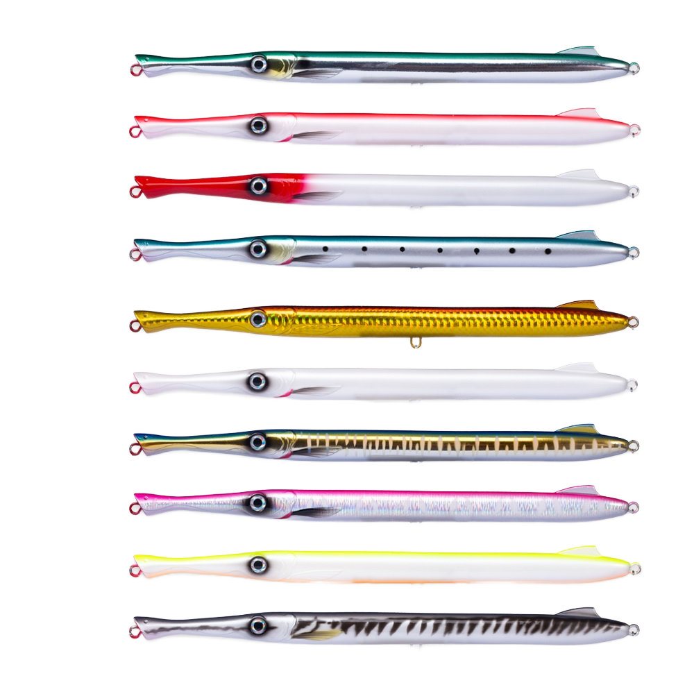 CHEERY 225mm/27G Long Cast Printed ABS Hard Bait Shaking Popper Lure Swimming Minnow Lure Lake River Stream · Original source photograph · specifications to confirm