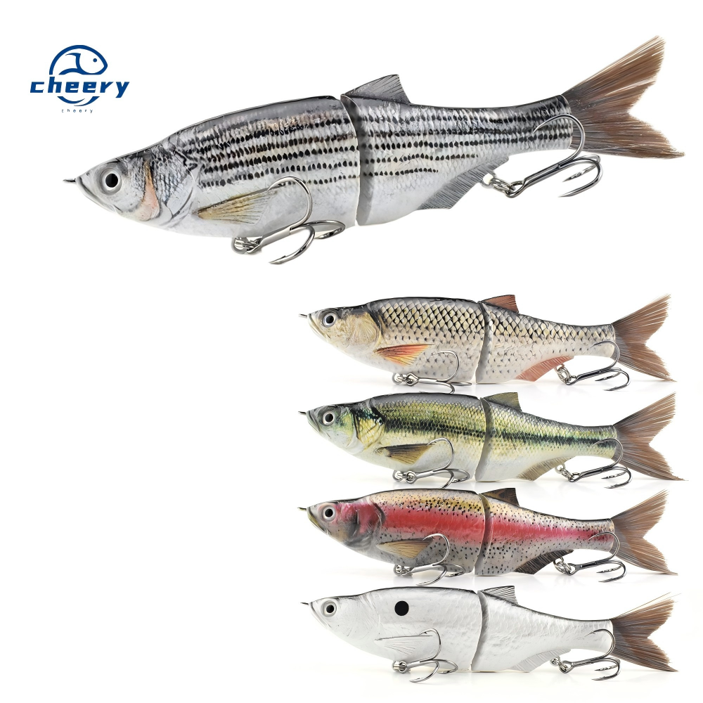 Cheery Sea Fishing Saltwater Fish Lifelike 3D Carved Scales Surface Simulation Bionic Artificial Hard Bait Lure Brown Marlin · Original source photograph · specifications to confirm