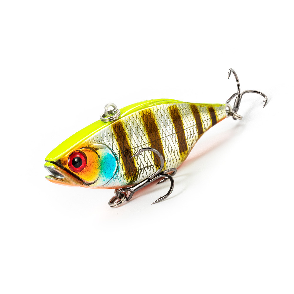Lure Bait Sinking VIB High-Frequency Vibrating with Rattle Beads Stainless Steel 6cm 12g Artificial Hard Bait Without Hooks · Original source photograph · specifications to confirm