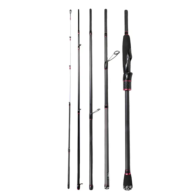5 Portable Luya Rod Carbon Fiber Rod Ultra-Fast Straight Handle Travel Rod Lure Ultra-Hard Tuning 2.13m/2.29m Sizes Spot
