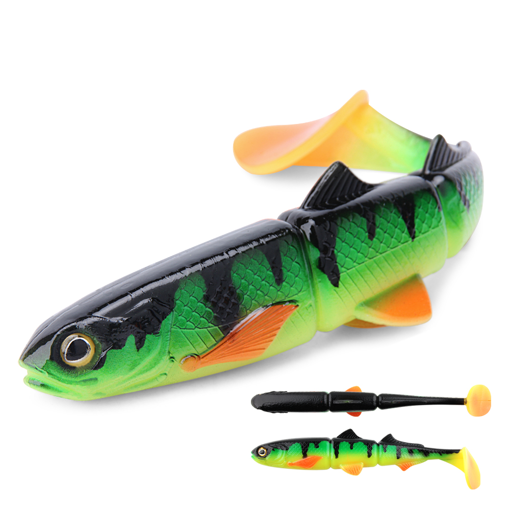 Spinpoler T Tail PVC Soft Bait Swimbait Wobblers 16cm 22cm Fishing Sea Fishing Artificial Soft Lure Saltwater Pike River Tackle · Original source photograph · specifications to confirm