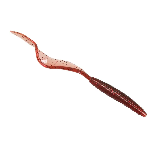 10PCS Fishing Worm Soft Bait Jig Wobbler Artificial Silica Gel Bait Trolling Float Swimbait Perch Fishing Tackle Soft Lure