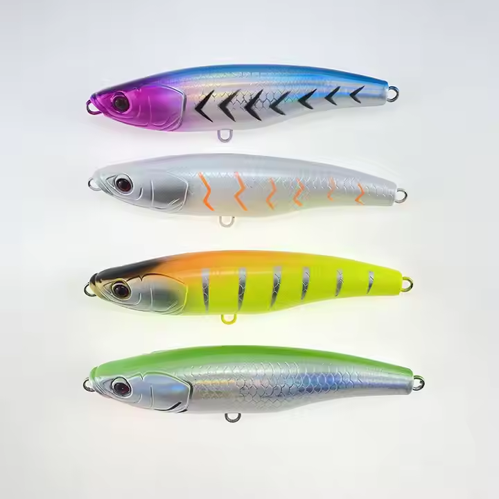 Surface Minnow Pencil Hard Crankbait Musky Sublimation Popper Topwater Body Unpainted Fishing Lure Blank Blanks · Original source photograph · specifications to confirm